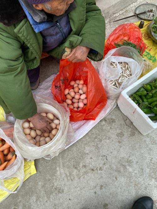农村贩卖蔬菜图片