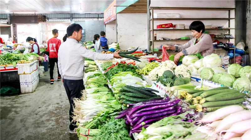 农村蔬菜进邢台市场的相关图片